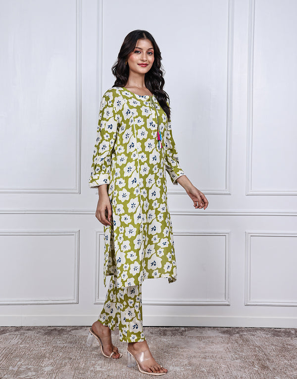 Chanchal printed co-ord kurta set