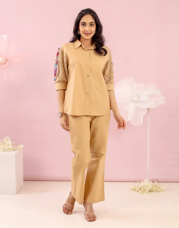 ELOISE BEIGE CO-ORD SET