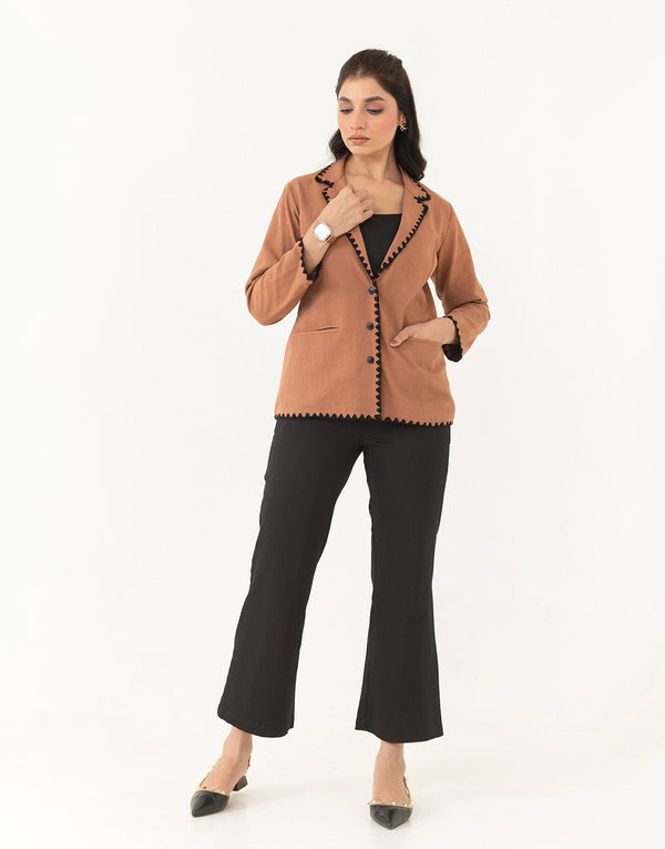 GRACE BEIGE  3  PCS BLAZER SET