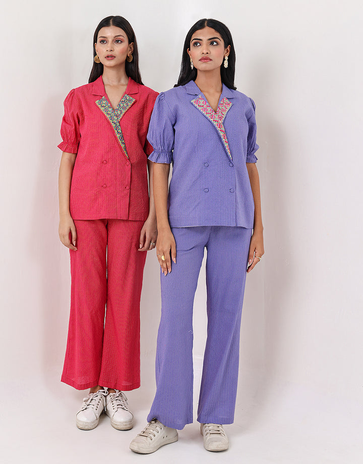 Cleo embroidered co-ord blazer set from Misri