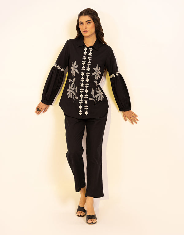 Roso Black Co-ord set- 2pc set
