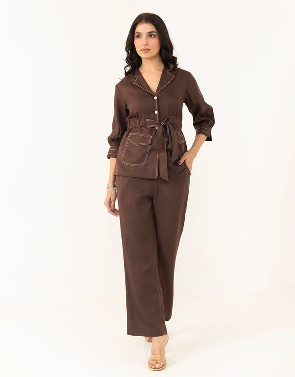 VIVIENNE BROWN 2 PCS BLAZER SET